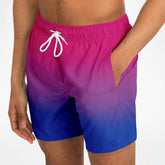 Bisexual Pride Ombre Swim Shorts